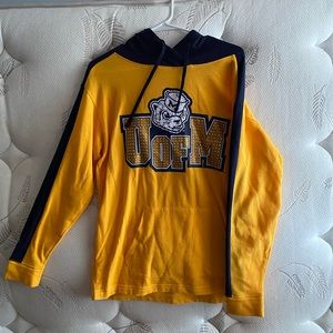 ✨UNIVERSITY OF MICHIGAN BLING BEDAZZLED HOODIE✨